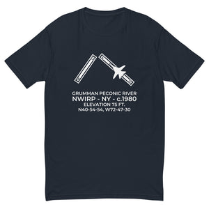 F-14 at Grumman Peconic River, Calverton, NY c.1980 Short Sleeve T-shirt