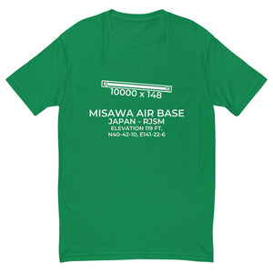 MISAWA AIR BASE (MSJ;RJSM) in MISAWA; JAPAN (JP) T-shirt