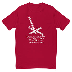 PALWAUKEE MUNICIPAL outside Chicago/Prospect Heights/Wheeling; ILLINOIS (IL) c.1998 T-shirt