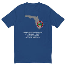 Load image into Gallery viewer, TREASURE COAST AIRPARK (FL37) outside PORT ST. LUCIE; FLORIDA (FL) T-shirt