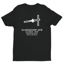 Load image into Gallery viewer, F-22 RAPTOR at ELMENDORF AFB; ALASKA (EDF; PAED) T-Shirt