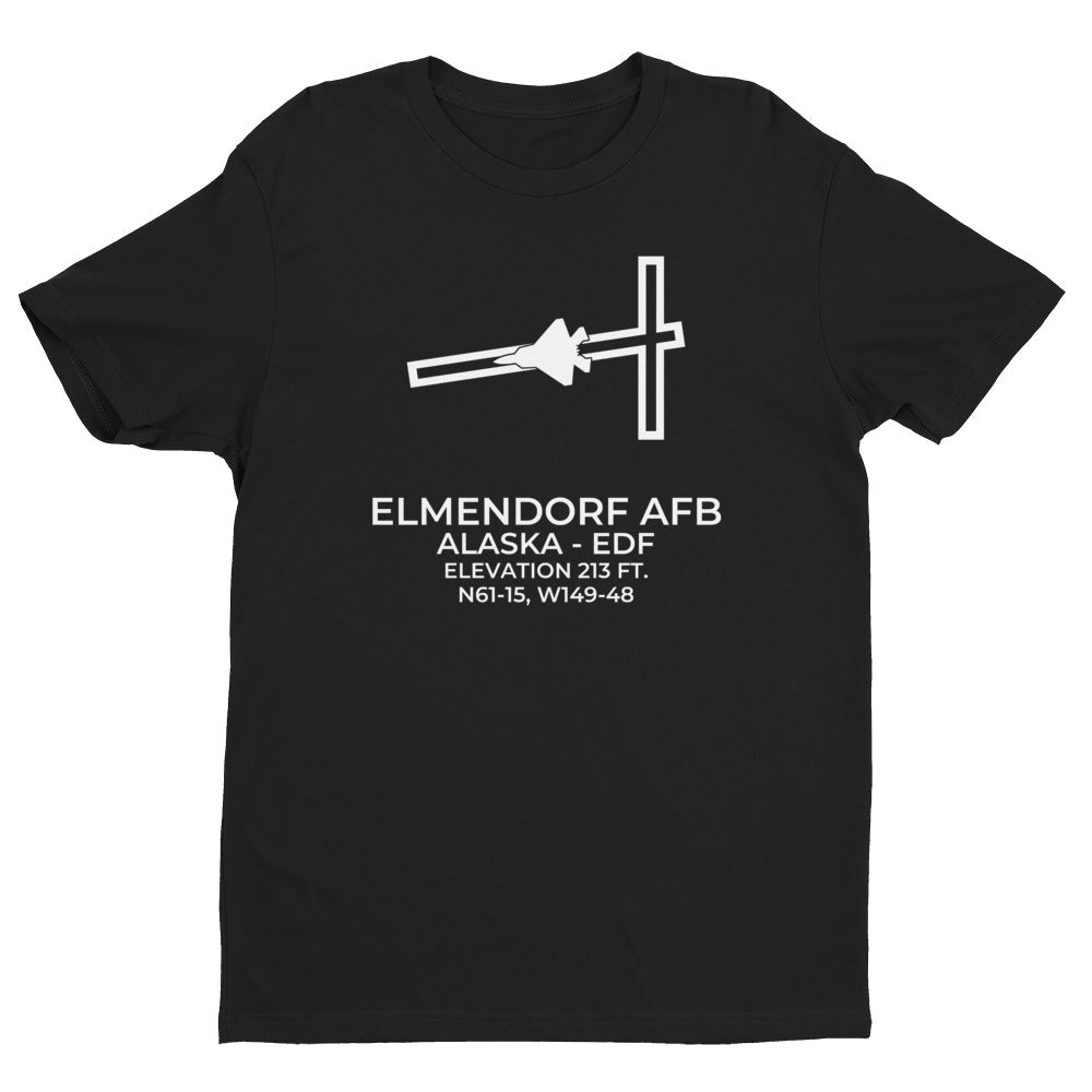 F-22 RAPTOR at ELMENDORF AFB; ALASKA (EDF; PAED) T-Shirt