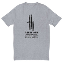 Load image into Gallery viewer, C-141 STARLIFTER at REESE AFB (REE; 8XS8) T-shirt